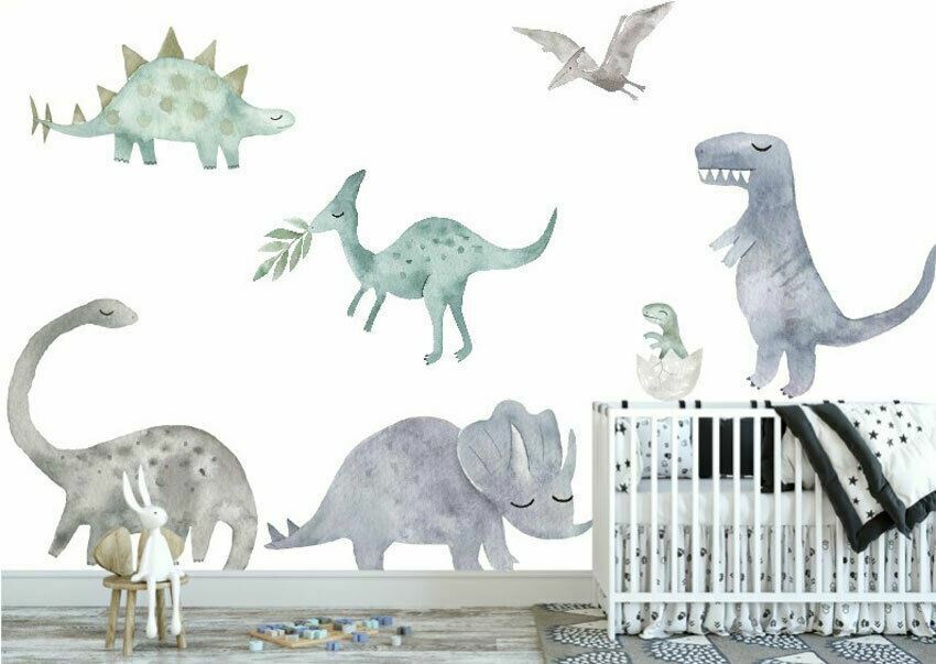 dinosaur wall decals for nursery